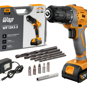 Parafusadeira/Furadeira a Bateria 12V WAP-WF 12K3.2 (Com Maleta)