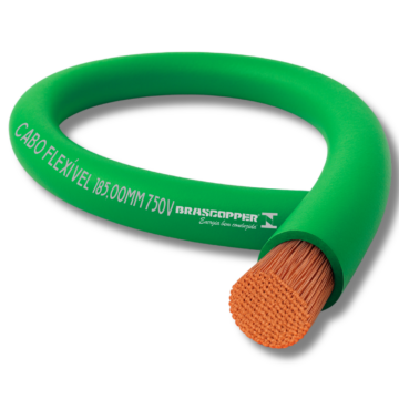 CABO FLEX 6MM PTO BRASCOPPER