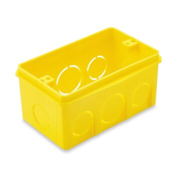 CAIXA DE LUZ PLAST EMB 4X2 AM  TRAMONTINA