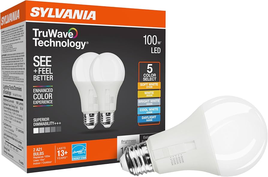 BULBO 15W SYLVANIA 6500K