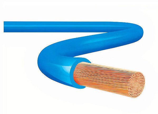CABO FLEX 16 MM AZUL - SIL