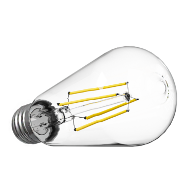 BULBO FILAMENTO BLBW-6G ST64 2700K BIV PERA