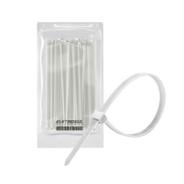 ABRACADEIRA NYLON 3.6X150MM BCO C/100