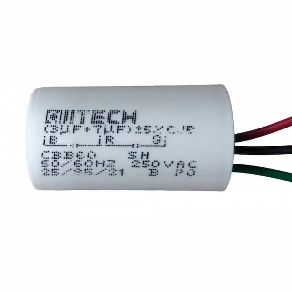 CAPACITOR 3 FIOS 3+7UF 250VC